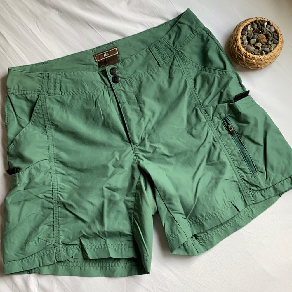 Sage Green REI Hiking Shorts